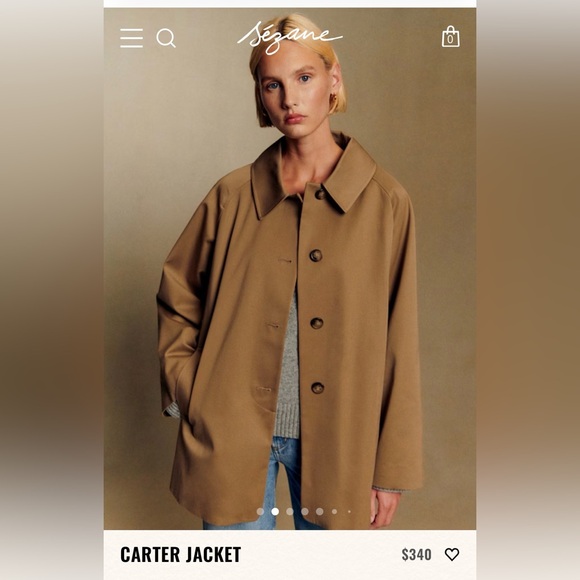 Sezane Carter Jacket - Picture 2 of 6